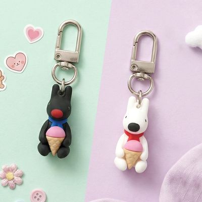 가스파드와 리사 커플 키링 (옵션 2종)