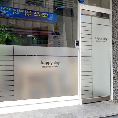 창문시트지 유리시트지 / 컷팅 L-A 에이션심플라인01