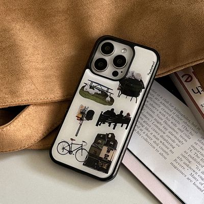 village walk collage 디자인 [에폭시 범퍼케이스]