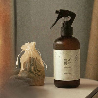 온다숲 계피수 룸스프레이 탈취제 250ml+계피큐브50g