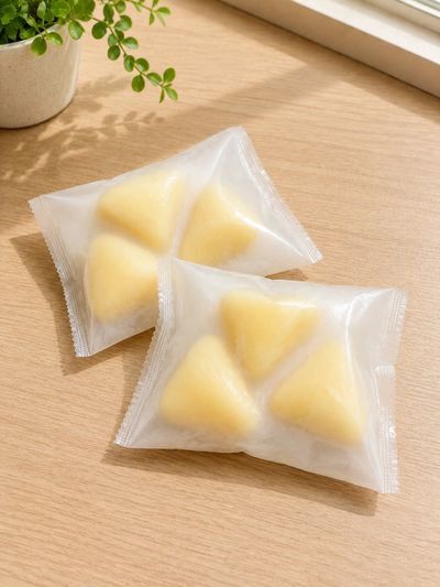 비닐팩 치즈 왁뿌볼 3P 크런치말랑이 키덜트 장난감