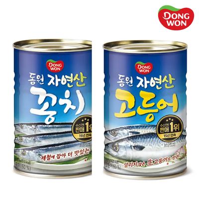 [동원] 고등어 300g 3캔 + 꽁치 300g 3캔