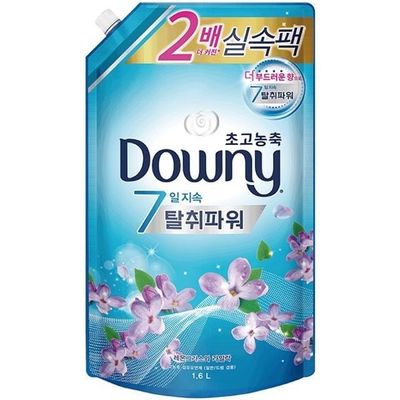 탈취파워 가정용 블루 레몬그라스 달콤한 유연제 1.6L 섬유유연제 향기부스터 향좋은섬유(WFPADS4)