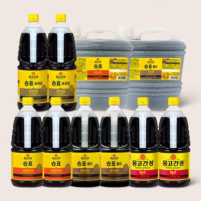 [몽고식품] 간장 4종 모음 골라담기