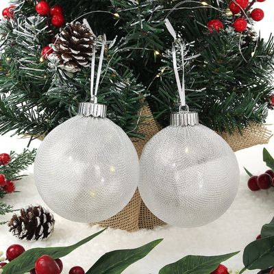 [도토로]시스루 레이스 장식볼 2p(10cm) (그레이망사)