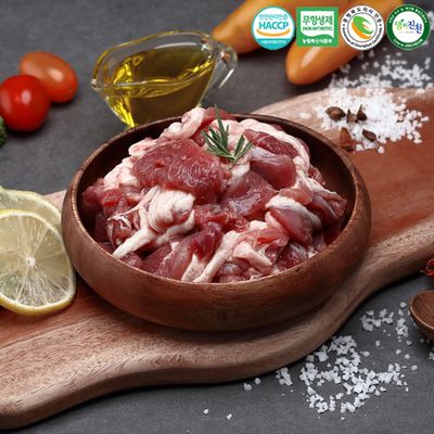 [농림축산부인증] 무항생제 품질인증 오리로스 1kg