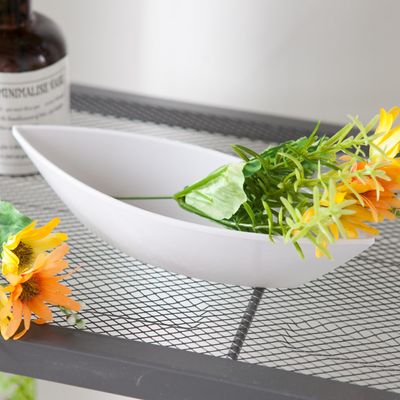 아크릴 플라스틱 도자기 수반 미니 19x4cm 장식 소품