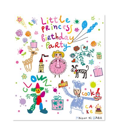 [드로잉에이미] 리틀 프린세스 아트웍