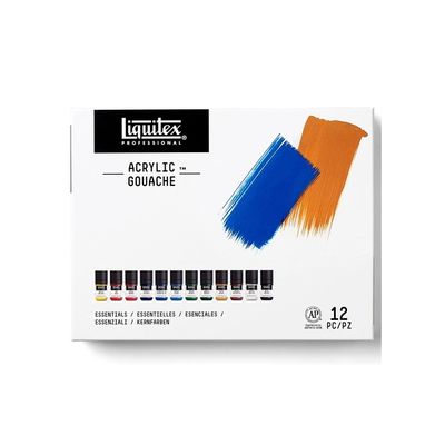 리퀴텍스 아크릴 과슈 M 22ml 12색