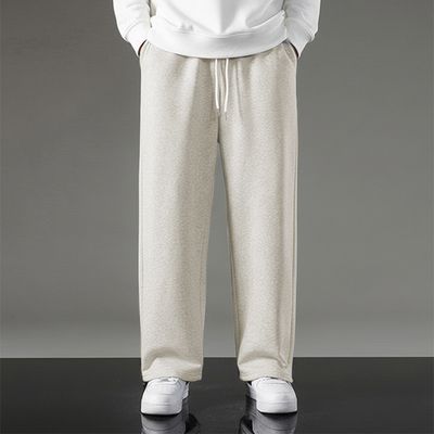 남녀 공용 베이직 웜데이 기모 와이드 팬츠 4컬러