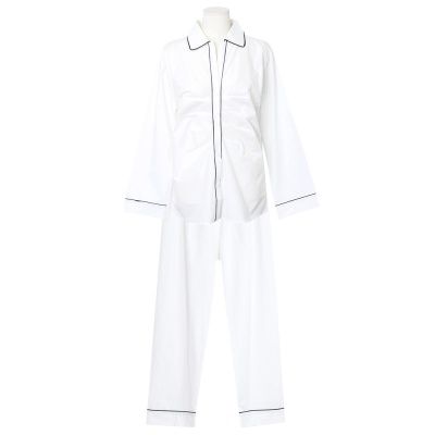 [쿠비카]바스트셔링 슬림 포인트 투피스 여성잠옷W031