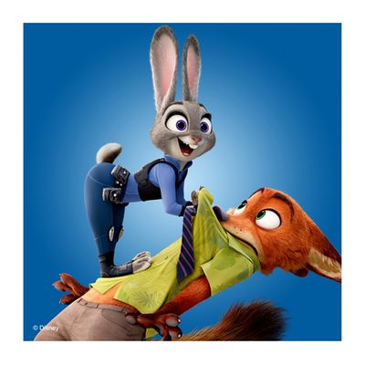 디즈니 주토피아 보석십자수 캔버스 25x25cm DBS510