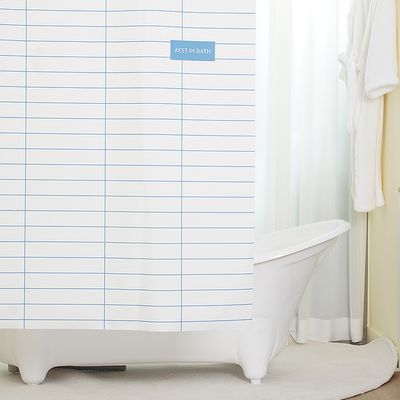 위켄트 스트레이트 국내 제작 욕실 방수 샤워 커튼