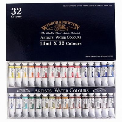 아티스트 수채화물감32색세트 14ML 수채화물감