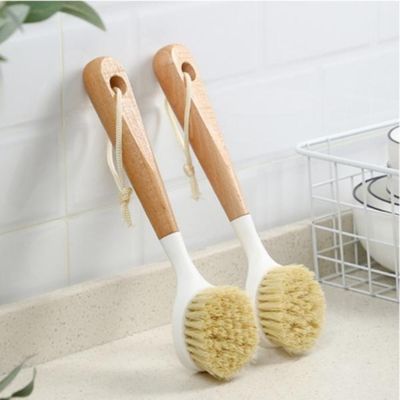 주방 청소 원목 브러쉬 홈인테리어