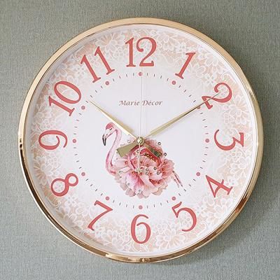 Living Coral 심플 벽시계 색상 골드 CH1443949