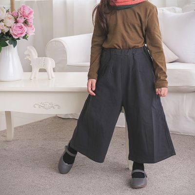 [예루예나]여아 통바지 슬레시 핀턱 와이드