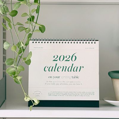 [프롬디얼리던] 2026 탁상용 캘린더