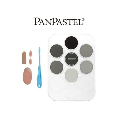 신한화구 팬파스텔 7색 키트 (GreyScale)
