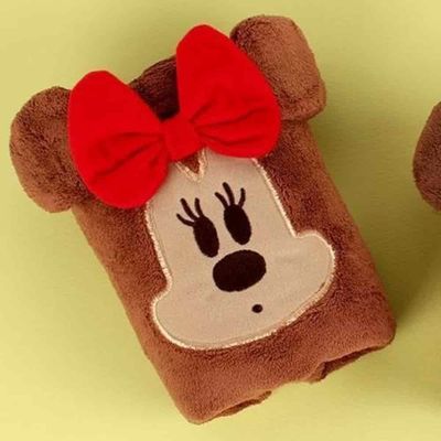 미니마우스 헤어드라이수건 머리타월 머리말리기 드라잉타올 극세사타월(WFPBKR9)