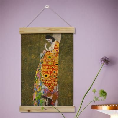 pp347-우드스크롤_40CmX60Cm-구스파트 클림트_희망2(소형)