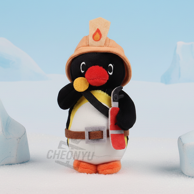 [핑구] 핑구 소방관 가방고리 10cm + 랜덤카드