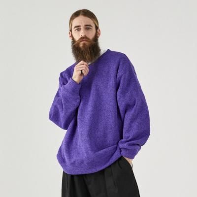 CB 플리스 니트 (라벤더)