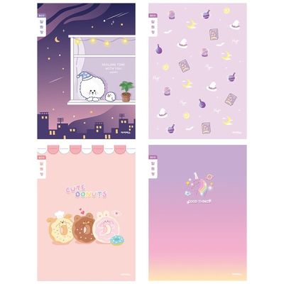 1000 초등3-6일기장(좁은칸-여) 10개