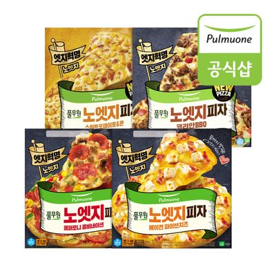 풀무원 노엣지피자 4종 5판 골라담기