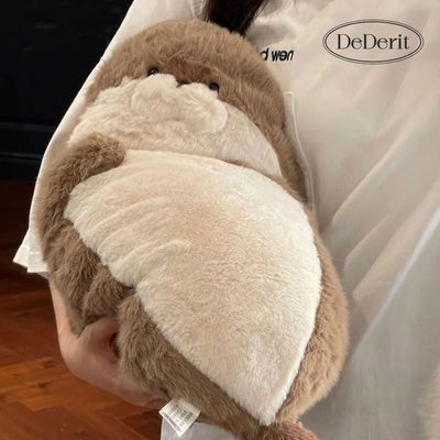 [데데리트]귀여운 통통 뱃살 물범 애착 인형 쿠션