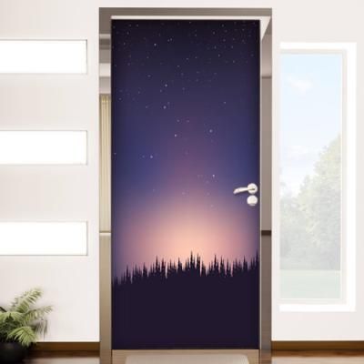 bc633-보라색밤하늘_현관문시트지