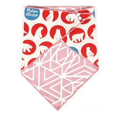 에이에프비 포인트양면 스카프빕 레드곰