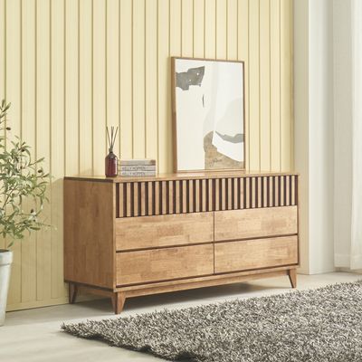 튼튼하고 자연친화적인 거실 서랍장 150cm P0000BWR
