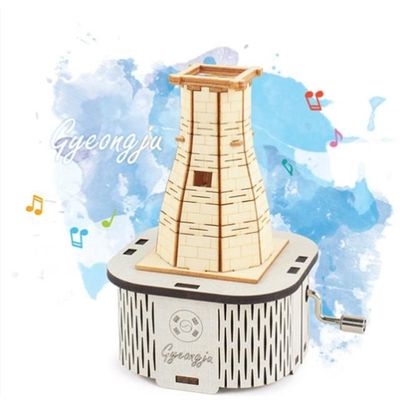 수동 오르골 경주 첨성대(WFHY3AD)