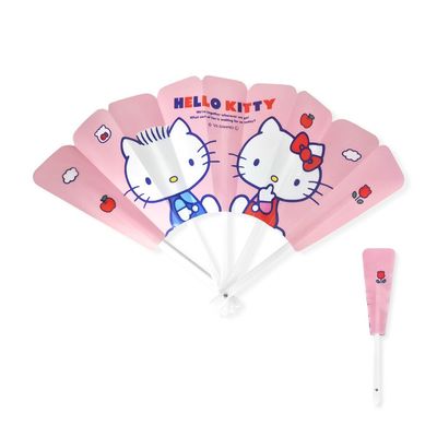 산리오 휴대용 접이식 부채(헬로키티)(WFIS9T0)