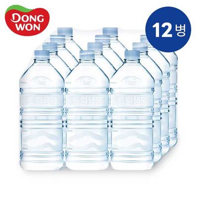 [동원] 동원샘물 무라벨 1.1L x 12병
