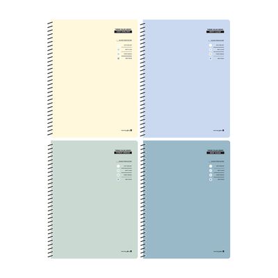 모닝글로리 테마컬러 원링 스프링노트(16절/좌철)