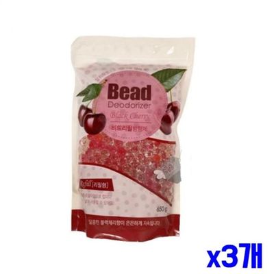 bns 겔타입 방향제 리필 650g 블랙체리향 x3개 실내향기(WFLISZQ)