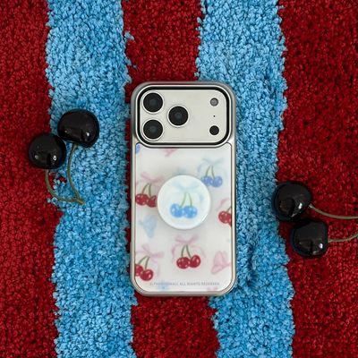 blurry cherry case [실버 맥세이프 범퍼케이스]