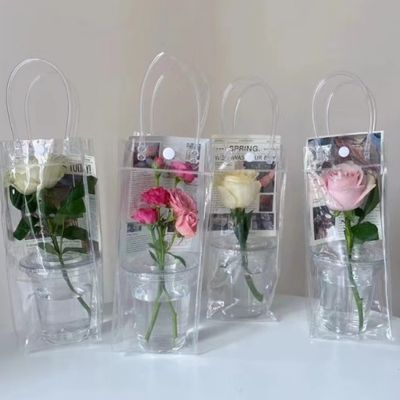 투명 PVC 쇼핑백 10p세트(10x25cm) 선물포장