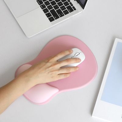 오피스 데스크 인체공학 쿠션 손목 보호 마우스 패드
