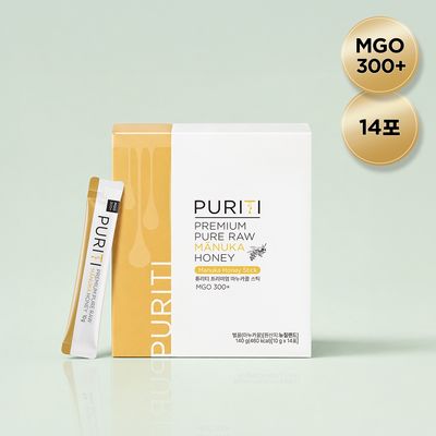 퓨리티 마누카꿀 UMF10+ MGO300 스틱 10g 14포