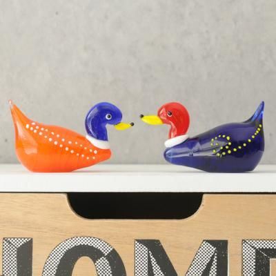 유리 원앙 오리 2종 (KY0836)