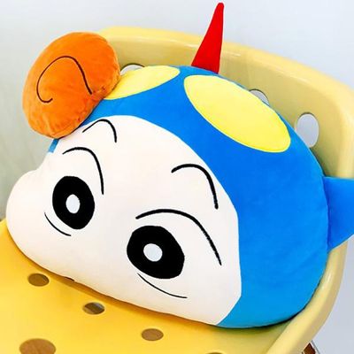 짱구는못말려 액션가면 짱아 얼굴 쿠션 인형 45cm