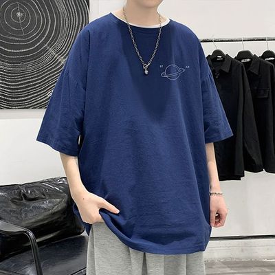 베이직 그래픽 남성 티셔츠