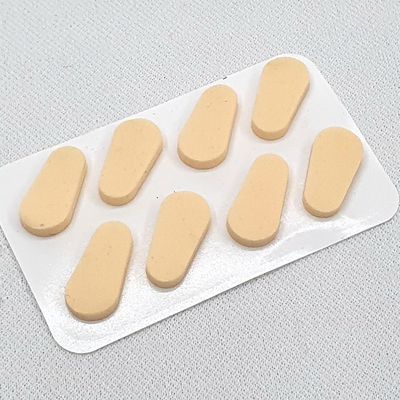 안경 코받침 패드 베이지 8P 교체용 부착식 스펀지 흘림방지 쿠션(WFP95JV)