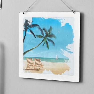 np633-행잉액자_이곳이지상낙원(사각중형)