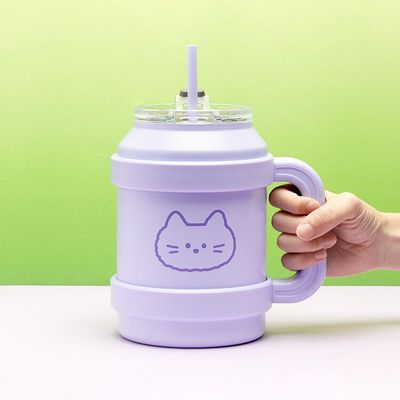 아트박스 빅핸들 텀블러 냥이 1.4L