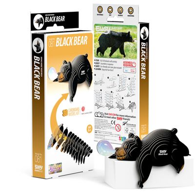 유기(Eugy) 입체퍼즐 Black Bear 흑곰 081