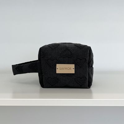 Cushion pouch_lovely black